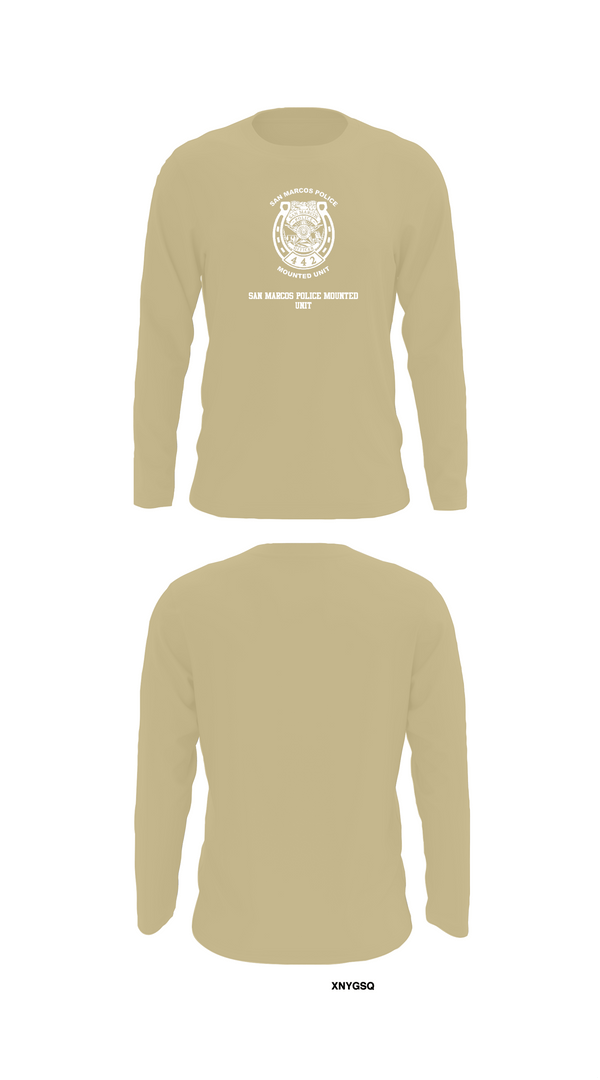 Long Sleeve Performance Shirt, San Marcos Police Mounted Unit, , Teamtime, Team time, sublimation, custom sports apparel, team uniforms, spirit wear, spiritwear, sports uniforms, custom shirts, team store, custom team store, fundraiser sports, apparel fundraiser