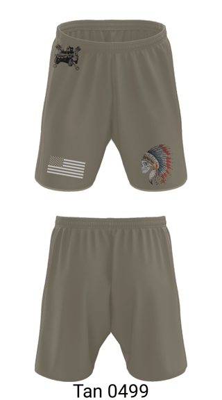 Athletic Shorts With Pockets, FMS 1, OKARNG, , Teamtime, Team time, sublimation, custom sports apparel, team uniforms, spirit wear, spiritwear, sports uniforms, custom shirts, team store, custom team store, fundraiser sports, apparel fundraiser