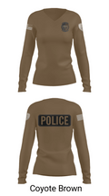 27 SOSFS 8659239 Women's Long Sleeve V-neck Shirt - 10
