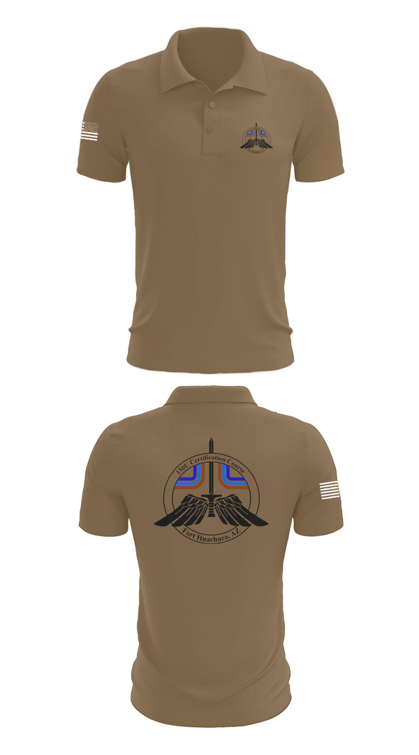 Short Sleeve Performance Polo, 2-13th AVN REGT, 150U Certification Course, , Teamtime, Team time, sublimation, custom sports apparel, team uniforms, spirit wear, spiritwear, sports uniforms, custom shirts, team store, custom team store, fundraiser sports, apparel fundraiser