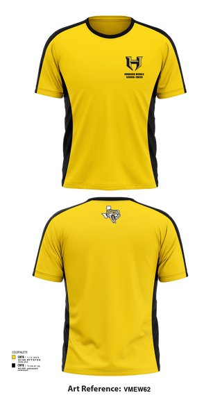 Short Sleeve Performance Shirt, Hubbard Middle School Cheer, Cheer, Teamtime, Team time, sublimation, custom sports apparel, team uniforms, spirit wear, spiritwear, sports uniforms, custom shirts, team store, custom team store, fundraiser sports, apparel fundraiser