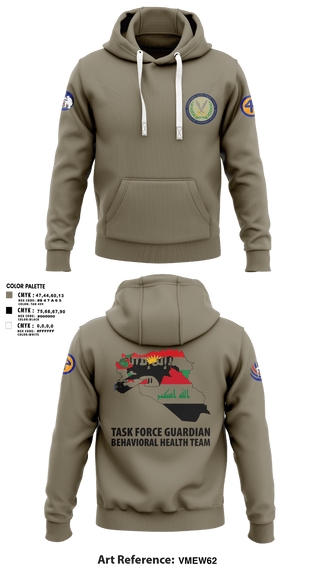 Hoodie, 44th ICBT, National Guard, Teamtime, Team time, sublimation, custom sports apparel, team uniforms, spirit wear, spiritwear, sports uniforms, custom shirts, team store, custom team store, fundraiser sports, apparel fundraiser