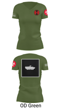 RECCE 67362725 Women's Short Sleeve V-neck Shirt - 48