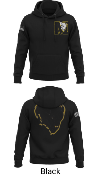 Hoodie, McAlester Middle School Volleyball, Women's Volleyball, Teamtime, Team time, sublimation, custom sports apparel, team uniforms, spirit wear, spiritwear, sports uniforms, custom shirts, team store, custom team store, fundraiser sports, apparel fundraiser