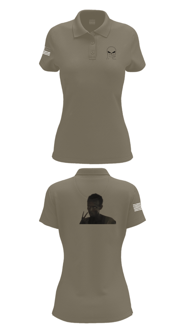Womens Short Sleeve Performance Polo, B Co, 303d IEW BN, Army, Teamtime, Team time, sublimation, custom sports apparel, team uniforms, spirit wear, spiritwear, sports uniforms, custom shirts, team store, custom team store, fundraiser sports, apparel fundraiser
