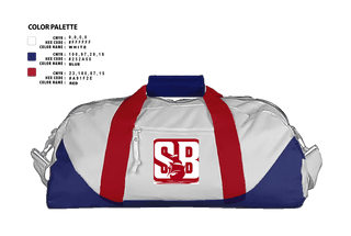 Duffle Bag, Sturgeon Bay High School Band, Spirit Store, Teamtime, Team time, sublimation, custom sports apparel, team uniforms, spirit wear, spiritwear, sports uniforms, custom shirts, team store, custom team store, fundraiser sports, apparel fundraiser