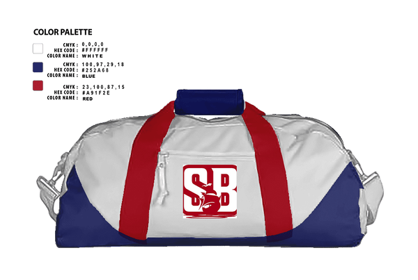 Duffle Bag, Sturgeon Bay High School Band, Spirit Store, Teamtime, Team time, sublimation, custom sports apparel, team uniforms, spirit wear, spiritwear, sports uniforms, custom shirts, team store, custom team store, fundraiser sports, apparel fundraiser