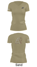 USACA-R 32862257 Women's Short Sleeve V-neck Shirt - 88