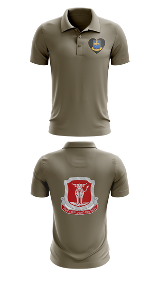 Short Sleeve Performance Polo, Bull Strike, Army, Teamtime, Team time, sublimation, custom sports apparel, team uniforms, spirit wear, spiritwear, sports uniforms, custom shirts, team store, custom team store, fundraiser sports, apparel fundraiser