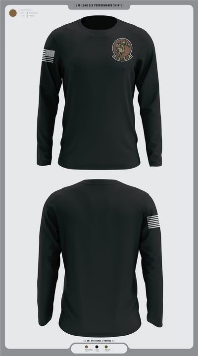 332 ECS SCOS 86475231 Long Sleeve Performance Shirt - 2