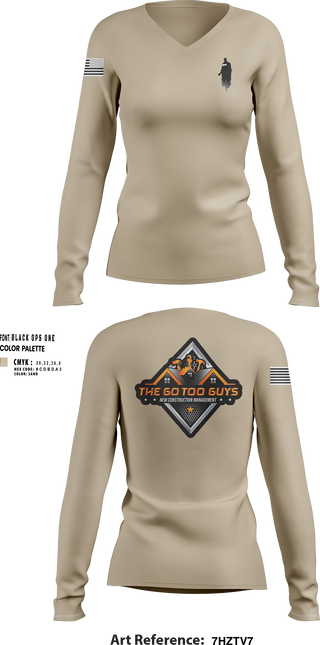 Womens Long Sleeve Vneck Shirt 1, The Go Too Guy LLC, , Teamtime, Team time, sublimation, custom sports apparel, team uniforms, spirit wear, spiritwear, sports uniforms, custom shirts, team store, custom team store, fundraiser sports, apparel fundraiser