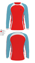 Seattle Christian School (High School) Track 4009175 Long Sleeve Performance Shirt - 28