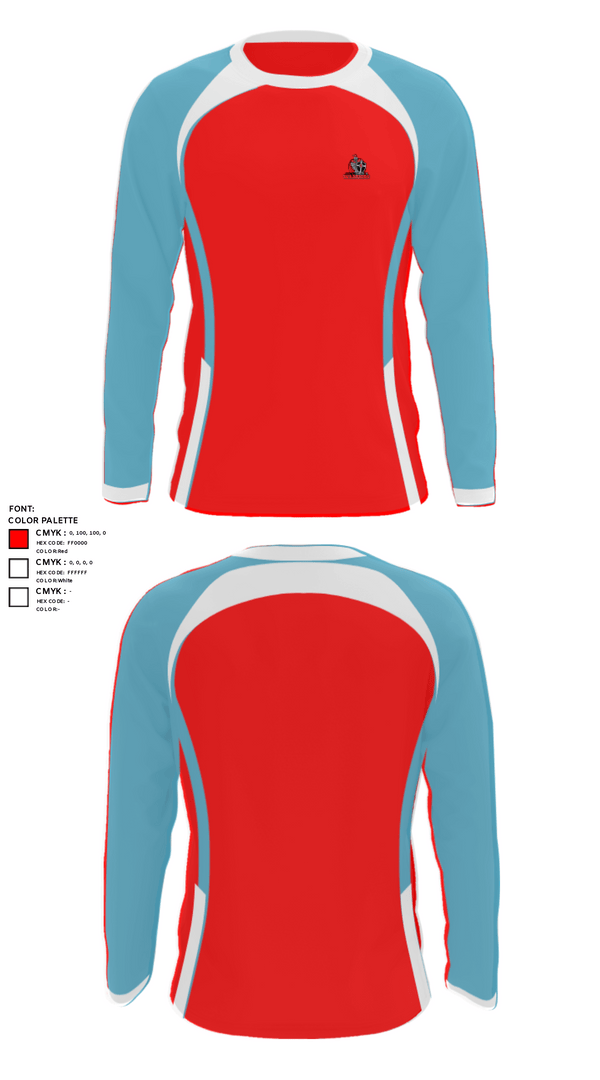 Long Sleeve Performance Shirt, Seattle Christian School (High School) Track, Track & Field, Teamtime, Team time, sublimation, custom sports apparel, team uniforms, spirit wear, spiritwear, sports uniforms, custom shirts, team store, custom team store, fundraiser sports, apparel fundraiser