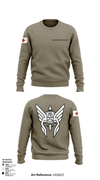 Evac PLT, RSS, 2CR 13991169 Crew Neck Sweatshirt - 118