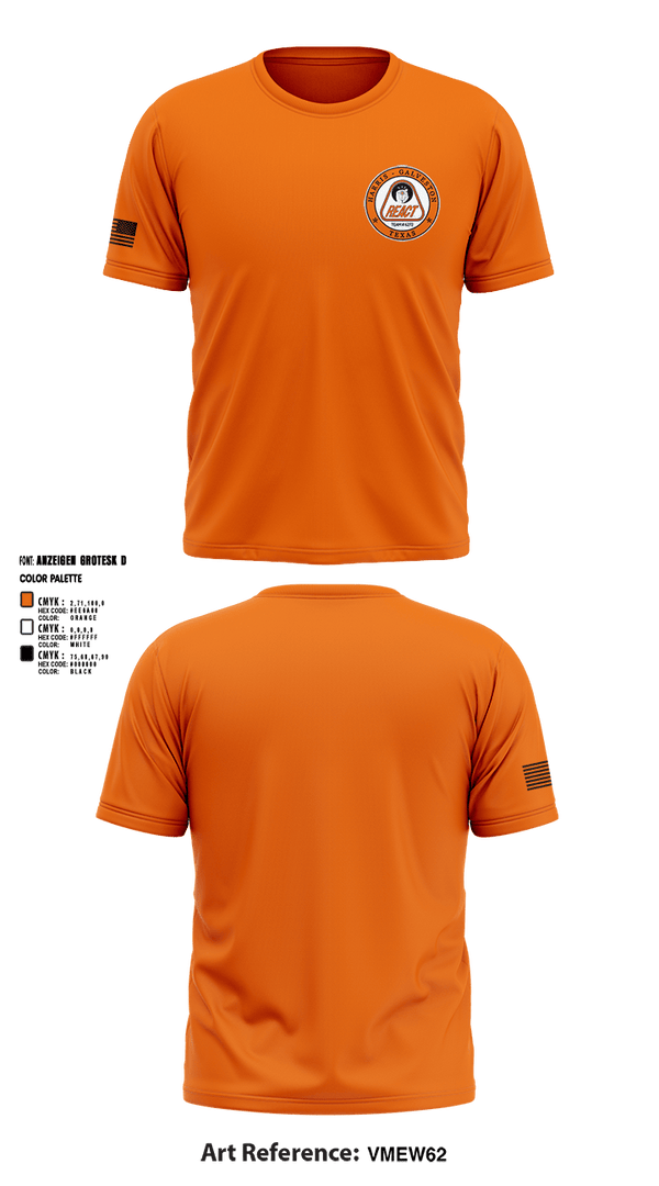 Short Sleeve Performance Shirt, Harris/Galveston County REACT, , Teamtime, Team time, sublimation, custom sports apparel, team uniforms, spirit wear, spiritwear, sports uniforms, custom shirts, team store, custom team store, fundraiser sports, apparel fundraiser