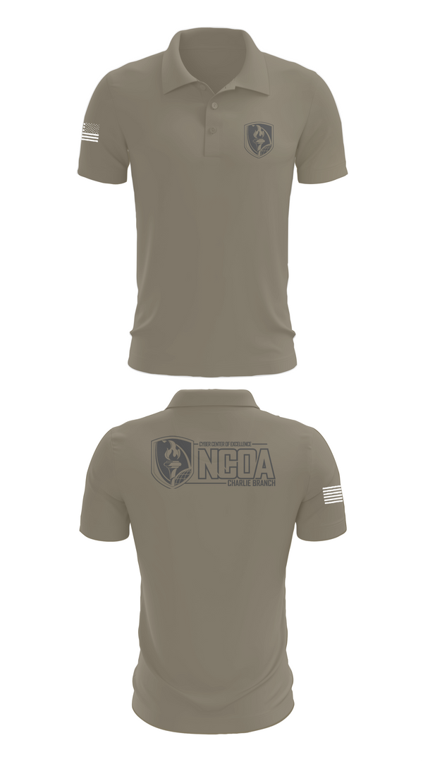 Short Sleeve Performance Polo, CCoE NCOA Charlie Branch, , Teamtime, Team time, sublimation, custom sports apparel, team uniforms, spirit wear, spiritwear, sports uniforms, custom shirts, team store, custom team store, fundraiser sports, apparel fundraiser