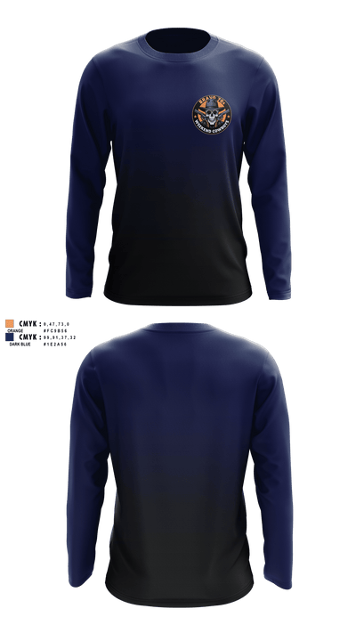 Bravo70s 59867110 Long Sleeve Performance Shirt 2