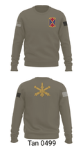 10th Army Air and Missile Command 85697191 Crew Neck Sweatshirt - 65