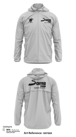 Windbreaker, Schyro paving, , Teamtime, Team time, sublimation, custom sports apparel, team uniforms, spirit wear, spiritwear, sports uniforms, custom shirts, team store, custom team store, fundraiser sports, apparel fundraiser