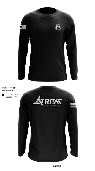 Long Sleeve Performance Shirt, Tritac Shooting Solutions, , Teamtime, Team time, sublimation, custom sports apparel, team uniforms, spirit wear, spiritwear, sports uniforms, custom shirts, team store, custom team store, fundraiser sports, apparel fundraiser
