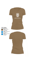 San Marcos Police Mounted Unit 48191371 Women's Short Sleeve V-neck Shirt - 4