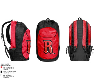 Gear Bag, Raiders, Ice Hockey, Teamtime, Team time, sublimation, custom sports apparel, team uniforms, spirit wear, spiritwear, sports uniforms, custom shirts, team store, custom team store, fundraiser sports, apparel fundraiser