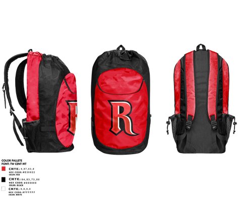 Gear Bag, Raiders, Ice Hockey, Teamtime, Team time, sublimation, custom sports apparel, team uniforms, spirit wear, spiritwear, sports uniforms, custom shirts, team store, custom team store, fundraiser sports, apparel fundraiser