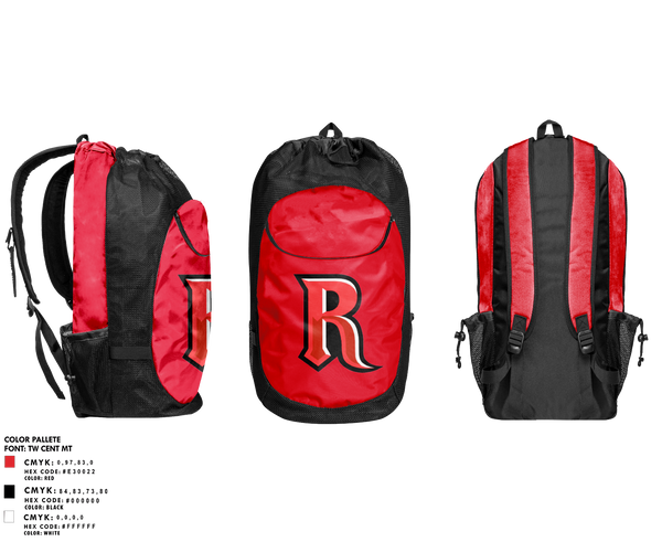 Gear Bag, Raiders, Ice Hockey, Teamtime, Team time, sublimation, custom sports apparel, team uniforms, spirit wear, spiritwear, sports uniforms, custom shirts, team store, custom team store, fundraiser sports, apparel fundraiser