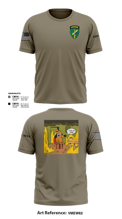 CAT 4111 31010816 Short Sleeve Performance Shirt - 3