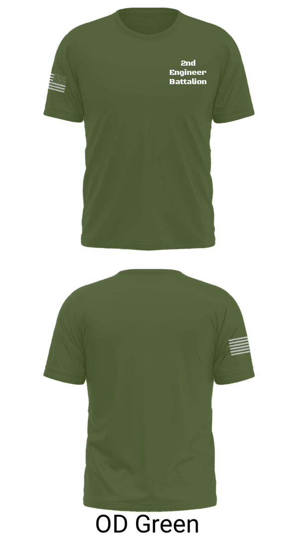 Short Sleeve Performance Shirt, 2nd Engineer Battalion, Army, Teamtime, Team time, sublimation, custom sports apparel, team uniforms, spirit wear, spiritwear, sports uniforms, custom shirts, team store, custom team store, fundraiser sports, apparel fundraiser
