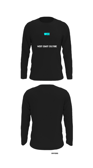 Long Sleeve Performance Shirt, West Coast Culture, Men's Basketball, Teamtime, Team time, sublimation, custom sports apparel, team uniforms, spirit wear, spiritwear, sports uniforms, custom shirts, team store, custom team store, fundraiser sports, apparel fundraiser