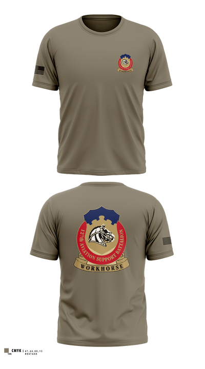 127th ASB WORKHORSE 79378829 Short Sleeve Performance Shirt - 2