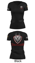 Eagle troop 2/2 62182830 Women's Short Sleeve V-neck Shirt - 28