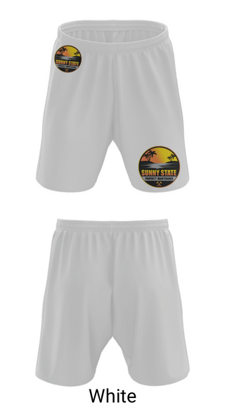 Athletic Shorts With Pockets, Sunny State Property Maintenance, , Teamtime, Team time, sublimation, custom sports apparel, team uniforms, spirit wear, spiritwear, sports uniforms, custom shirts, team store, custom team store, fundraiser sports, apparel fundraiser