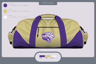 Duffle Bag, Jacksonville College Cross Country, Cross Country, Teamtime, Team time, sublimation, custom sports apparel, team uniforms, spirit wear, spiritwear, sports uniforms, custom shirts, team store, custom team store, fundraiser sports, apparel fundraiser