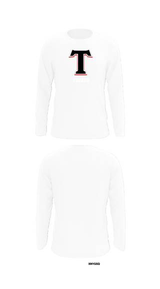Long Sleeve Performance Shirt, TURNER, Women's Basketball, Teamtime, Team time, sublimation, custom sports apparel, team uniforms, spirit wear, spiritwear, sports uniforms, custom shirts, team store, custom team store, fundraiser sports, apparel fundraiser