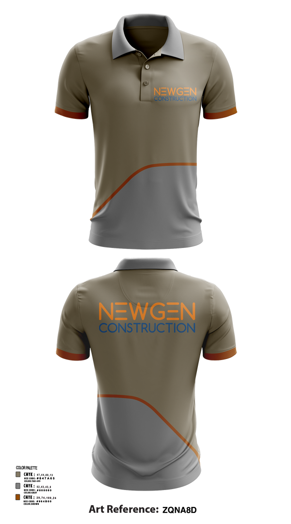 Short Sleeve Performance Polo, Newgen Constrction, , Teamtime, Team time, sublimation, custom sports apparel, team uniforms, spirit wear, spiritwear, sports uniforms, custom shirts, team store, custom team store, fundraiser sports, apparel fundraiser