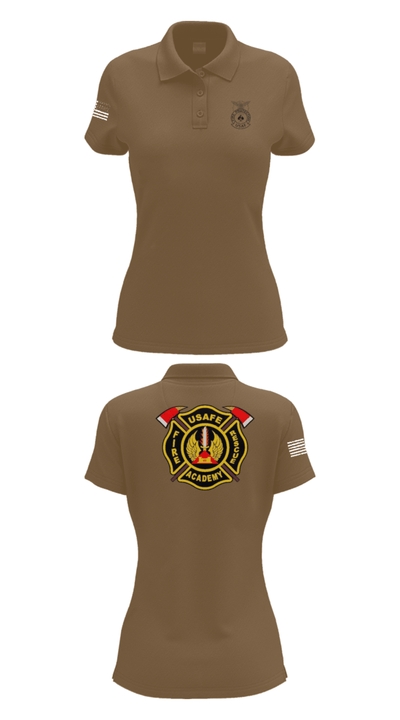 435th CTS 2997096 Women's Short Sleeve Performance Polo  - 15