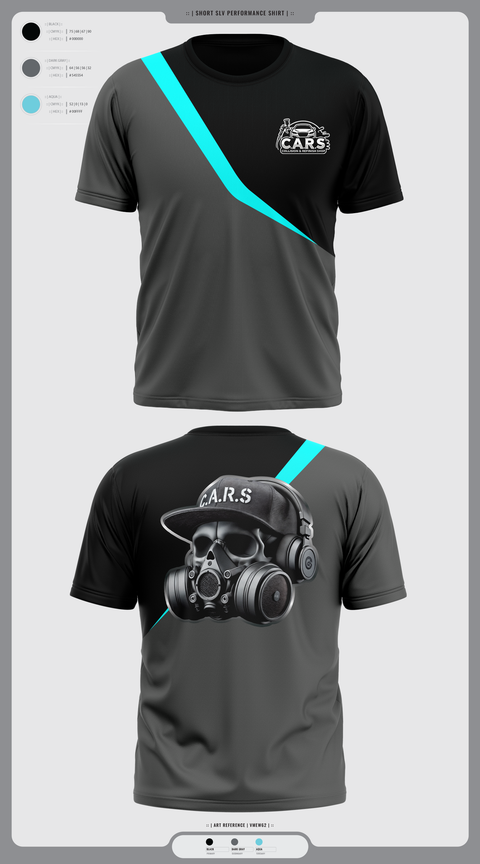 Short Sleeve Performance Shirt, C.A.R.S, , Teamtime, Team time, sublimation, custom sports apparel, team uniforms, spirit wear, spiritwear, sports uniforms, custom shirts, team store, custom team store, fundraiser sports, apparel fundraiser