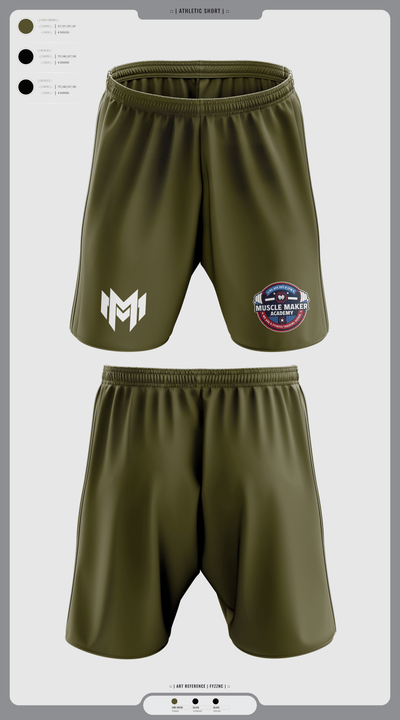 Muscle Maker Academy 31935817 Athletic Shorts With Pockets - 1