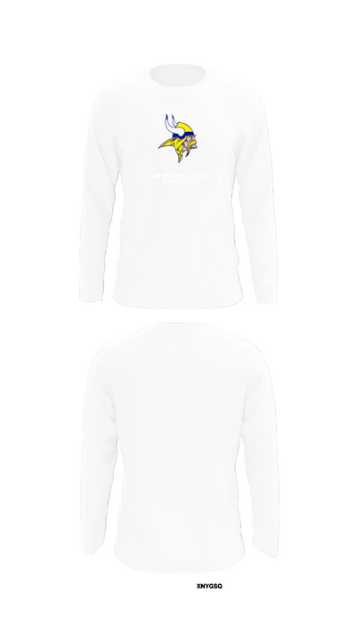 Lantana Middle School Basketball 35836372 Long Sleeve Performance Shirt - 8