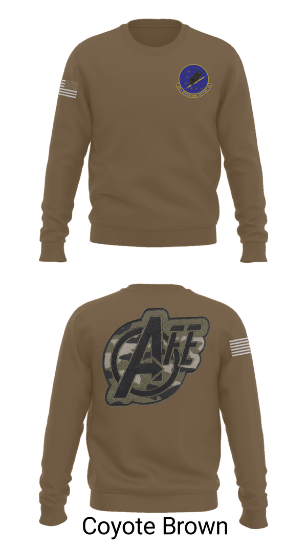 Crew Neck Sweatshirt, 509 OSS, Air Force, Teamtime, Team time, sublimation, custom sports apparel, team uniforms, spirit wear, spiritwear, sports uniforms, custom shirts, team store, custom team store, fundraiser sports, apparel fundraiser