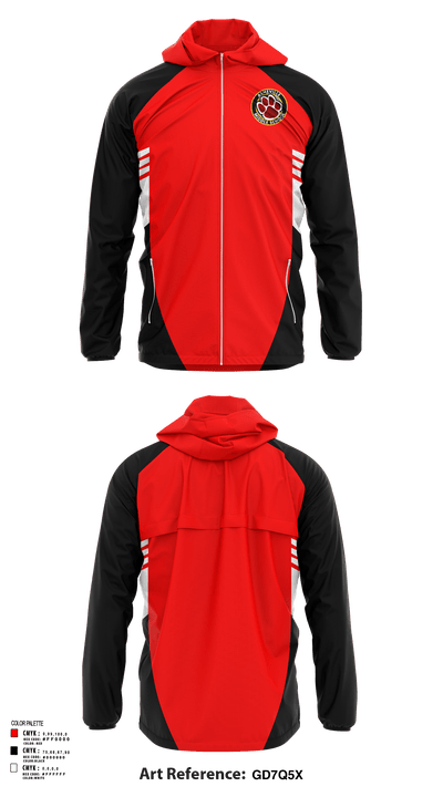 Asheville Middle School Football 31646699 Windbreaker - 115