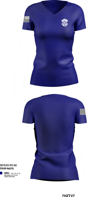 Womens Short Sleeve Vneck Shirt, S.M.T Osaka, Police, Teamtime, Team time, sublimation, custom sports apparel, team uniforms, spirit wear, spiritwear, sports uniforms, custom shirts, team store, custom team store, fundraiser sports, apparel fundraiser