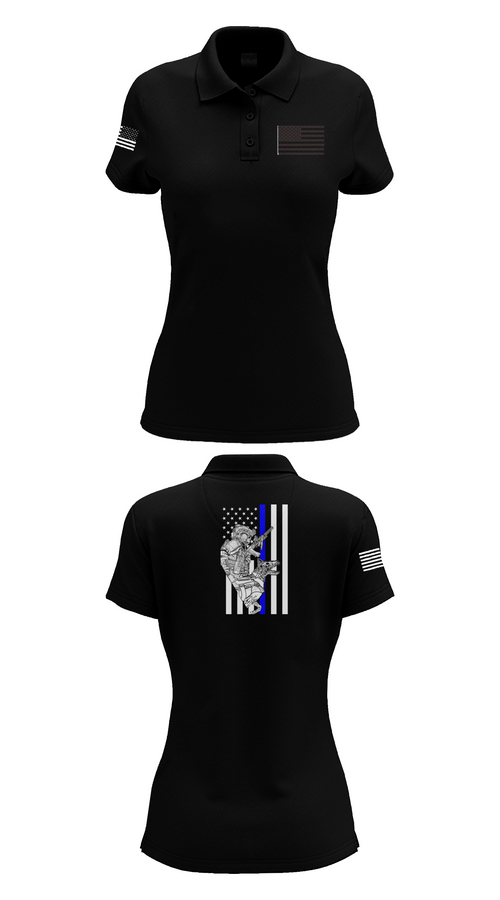 Womens Short Sleeve Performance Polo, 904th MP Det Military Working Dog, Army, Teamtime, Team time, sublimation, custom sports apparel, team uniforms, spirit wear, spiritwear, sports uniforms, custom shirts, team store, custom team store, fundraiser sports, apparel fundraiser