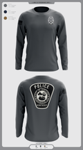 Hartford Police Department 37049516 Long Sleeve Performance Shirt - 1