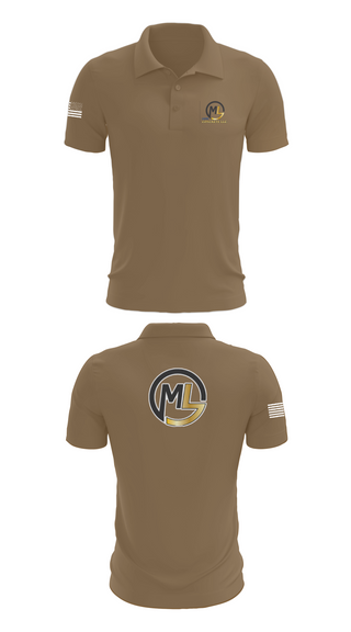 Short Sleeve Performance Polo, ML concrete Llc, , Teamtime, Team time, sublimation, custom sports apparel, team uniforms, spirit wear, spiritwear, sports uniforms, custom shirts, team store, custom team store, fundraiser sports, apparel fundraiser