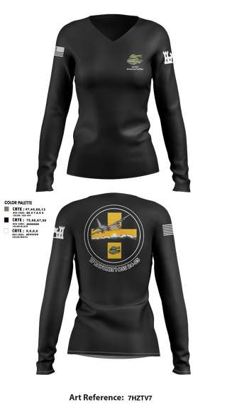 Womens Long Sleeve Vneck Shirt, , Army, Teamtime, Team time, sublimation, custom sports apparel, team uniforms, spirit wear, spiritwear, sports uniforms, custom shirts, team store, custom team store, fundraiser sports, apparel fundraiser