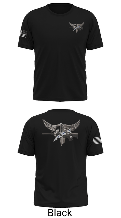 Livingston Police Emergency Service Unit 52189708 Old School Cotton Feel Shirt - 29