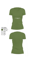 31st Air Defense Artillery Brigade 44742627 Women's Short Sleeve V-neck Shirt - 44